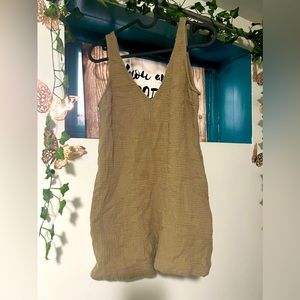 Summer nude colored romper